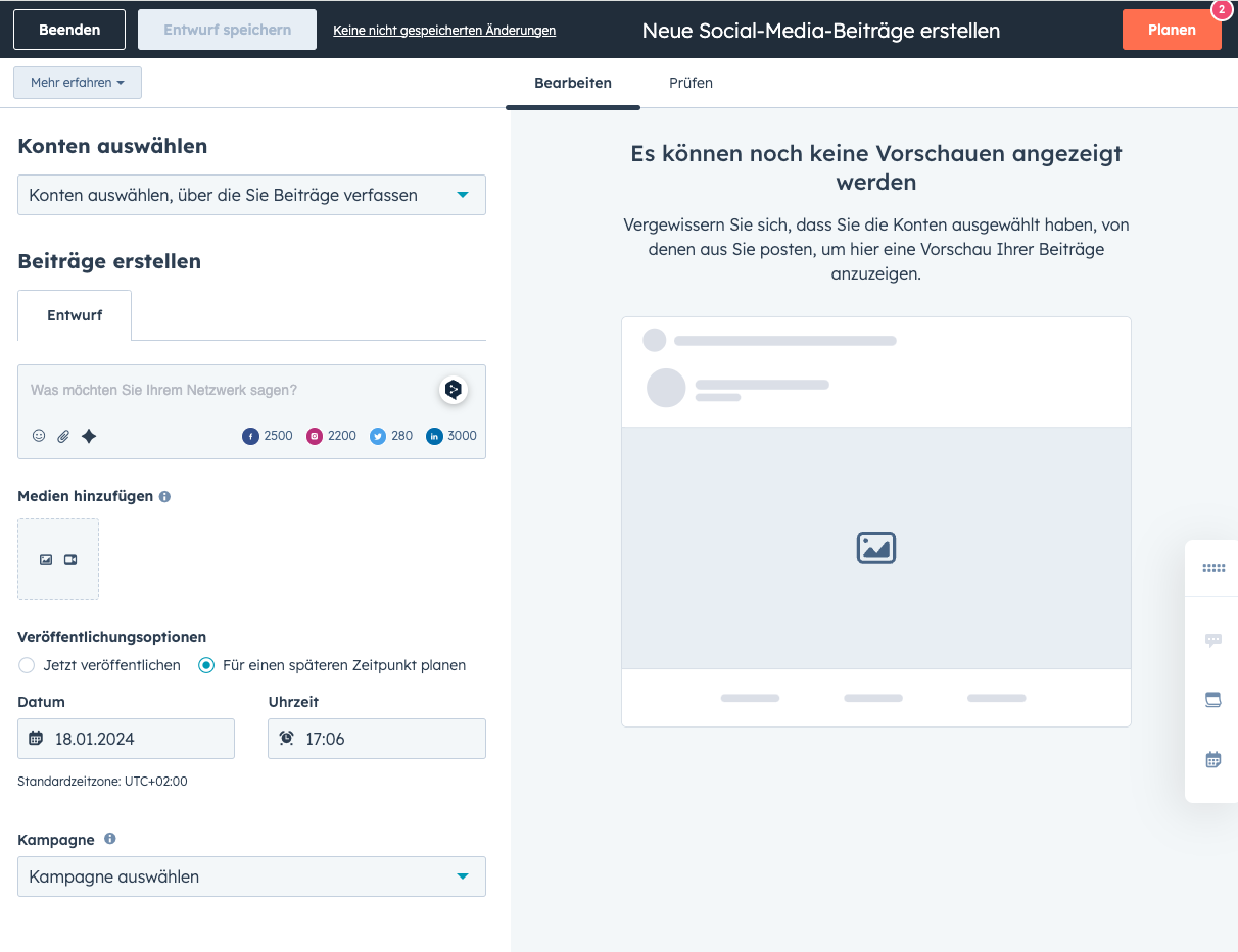 So funktioniert SocialMediaMarketing mit HubSpot